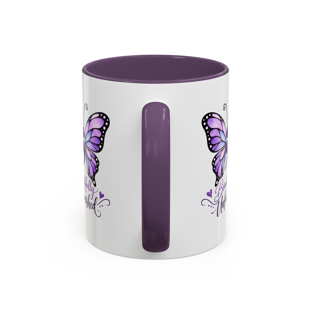 Beautifully Unfinished Semicolon Suicide Awareness Mug