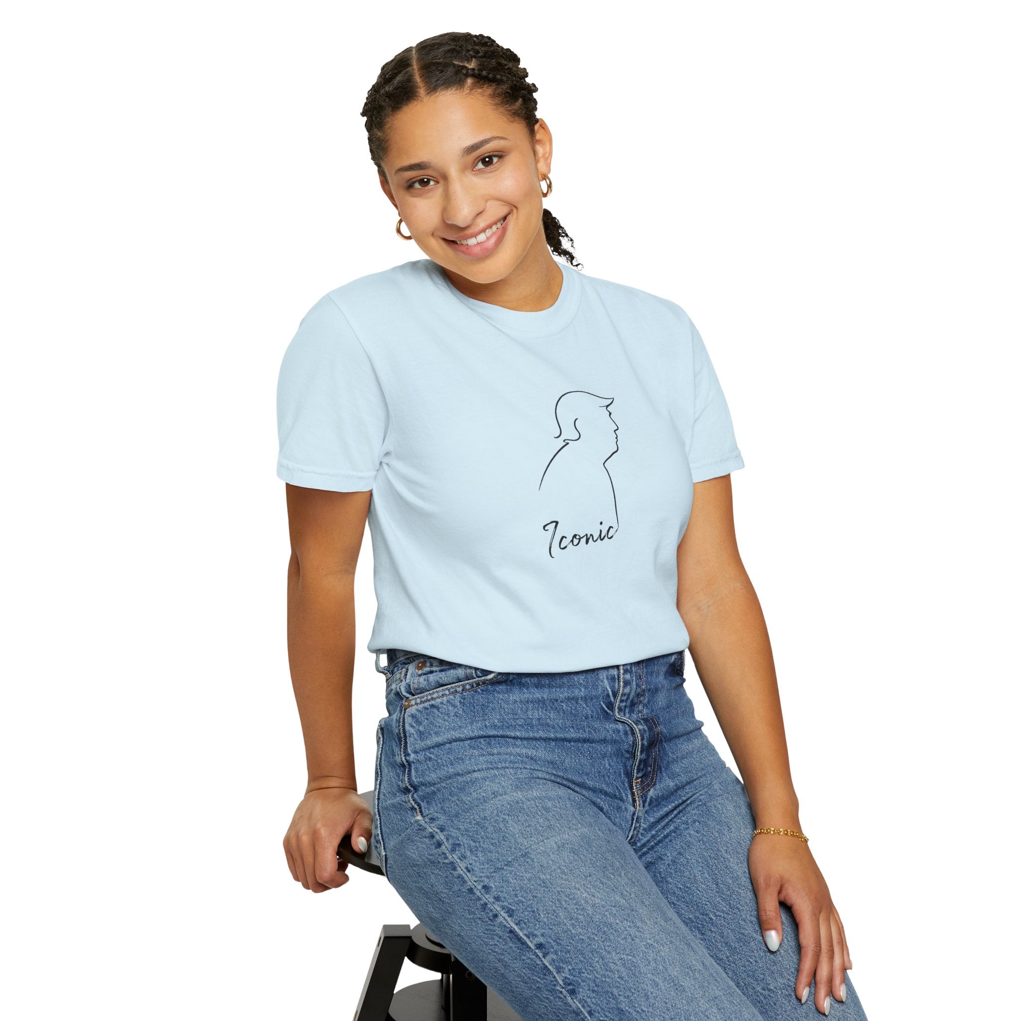 Iconic | Minimal Silhouette Statement T-Shirt