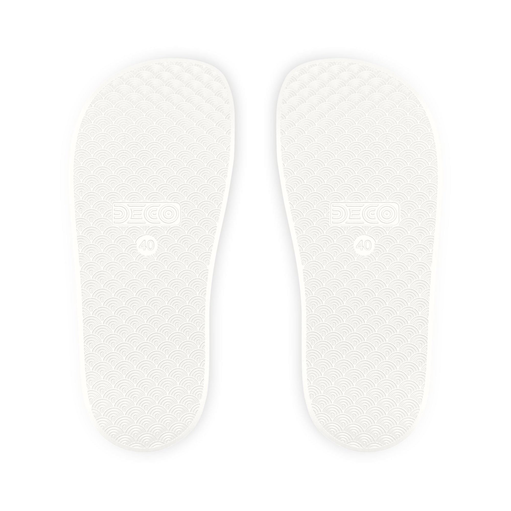 Trendy Men's Sandals - 'Orange Is Not My Color' Statement Footwear Printify