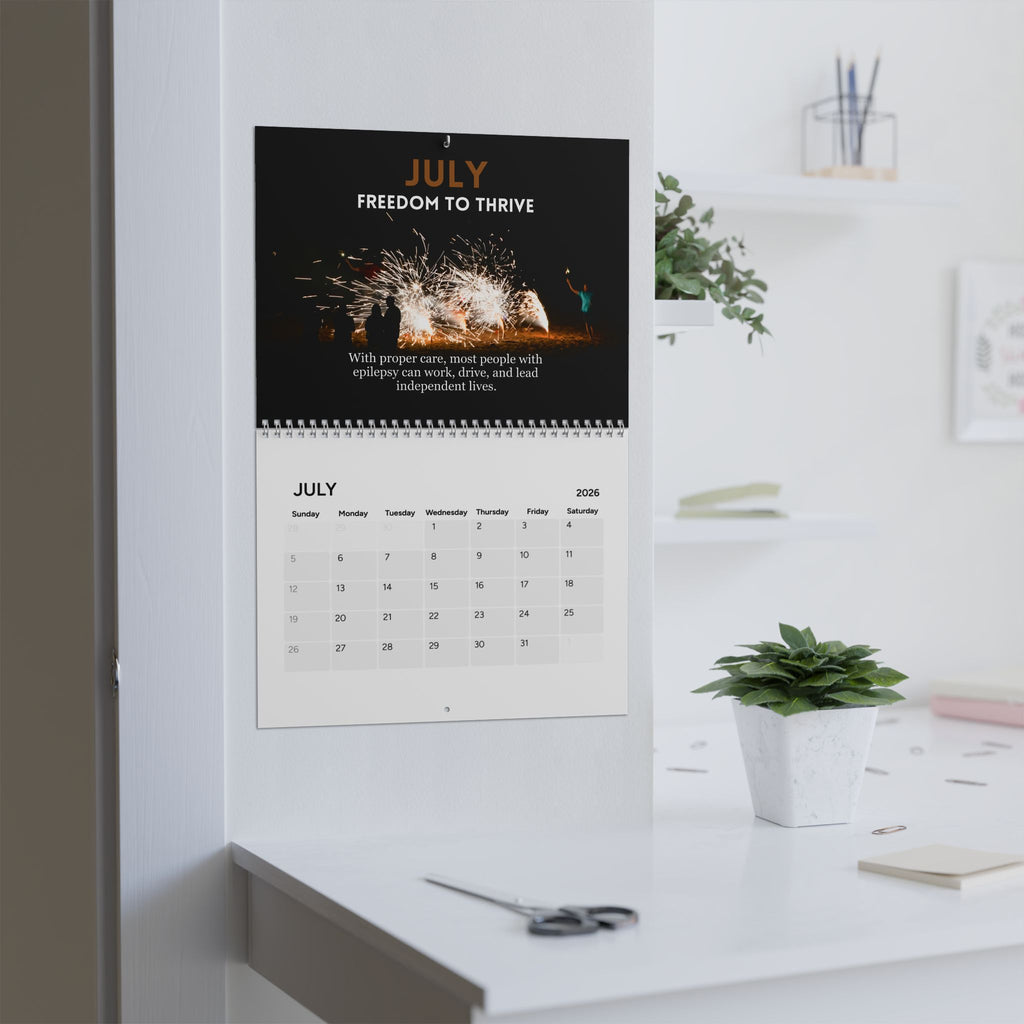 2026 Epilepsy Awareness Calendar - Seize the Moment