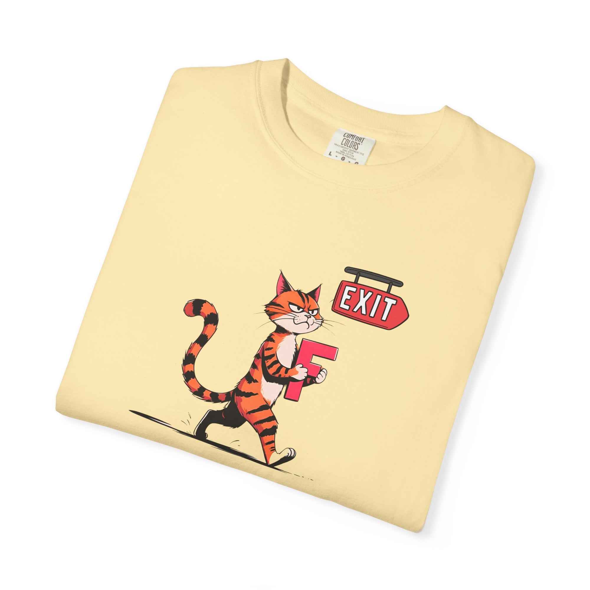 Getting the F Outta Here Unisex Garment-Dyed T-shirt