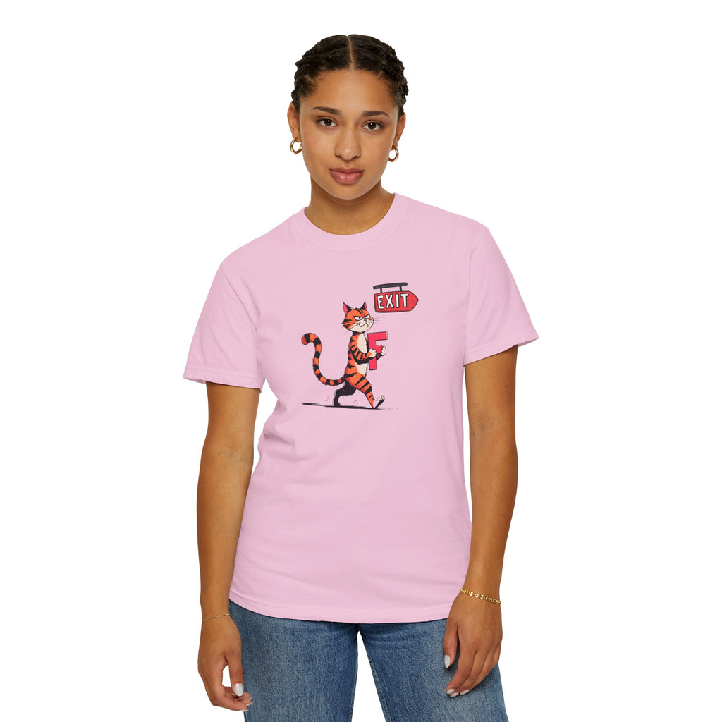 Getting the F Outta Here Unisex Garment-Dyed T-shirt