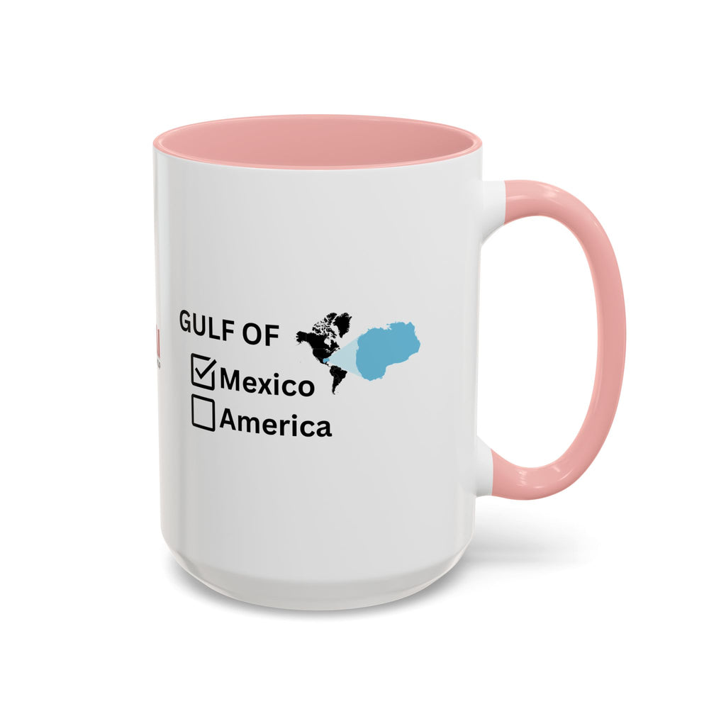 Gulf of Mexico Checkbox Accent Coffee Mug