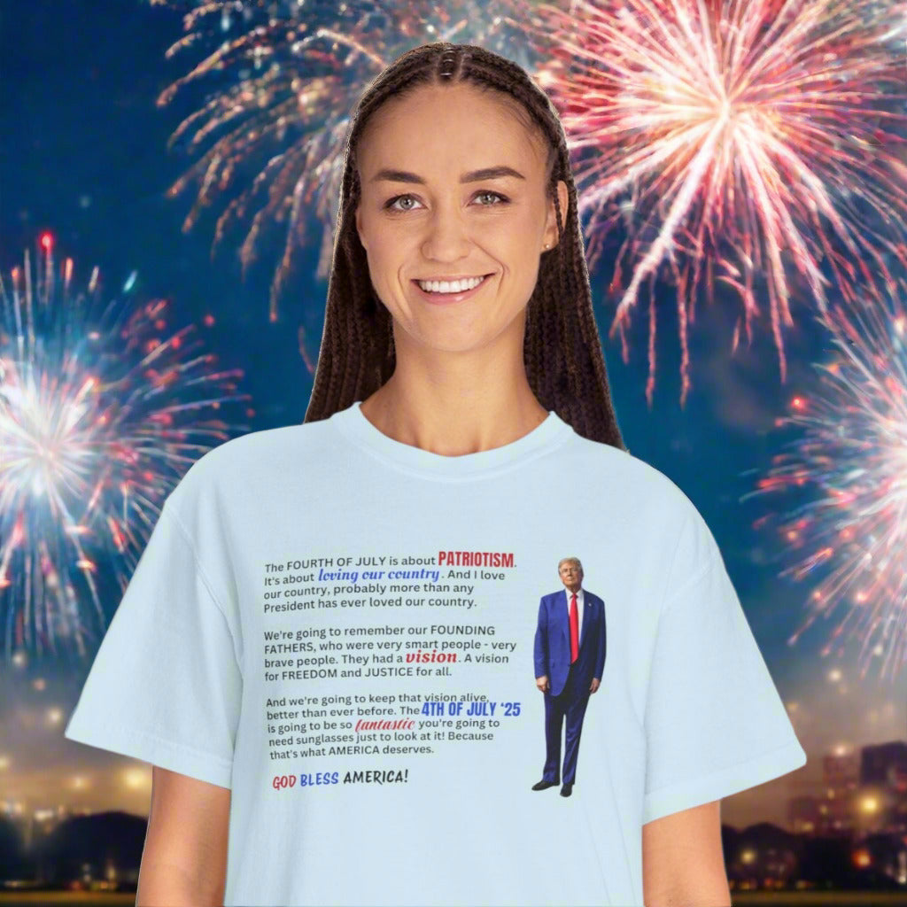 Trump 2025 4th of July Unisex T-Shirt