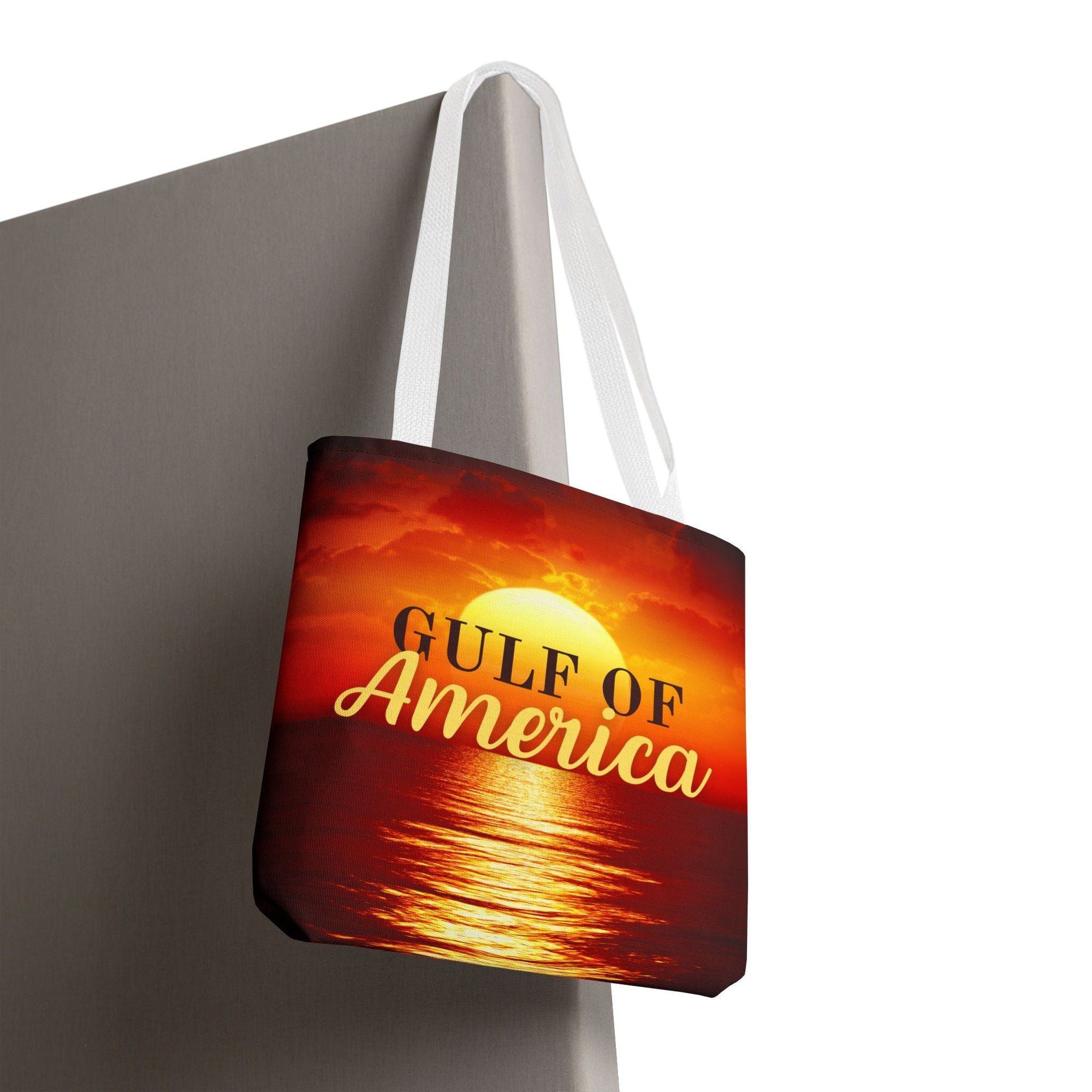 Gulf of America Sunset Tote Bag - Chic Beach Accessory Printify