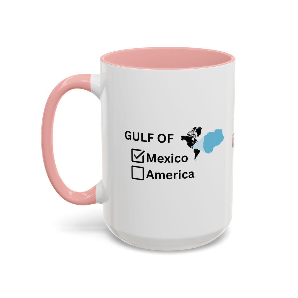Gulf of Mexico Checkbox Accent Coffee Mug