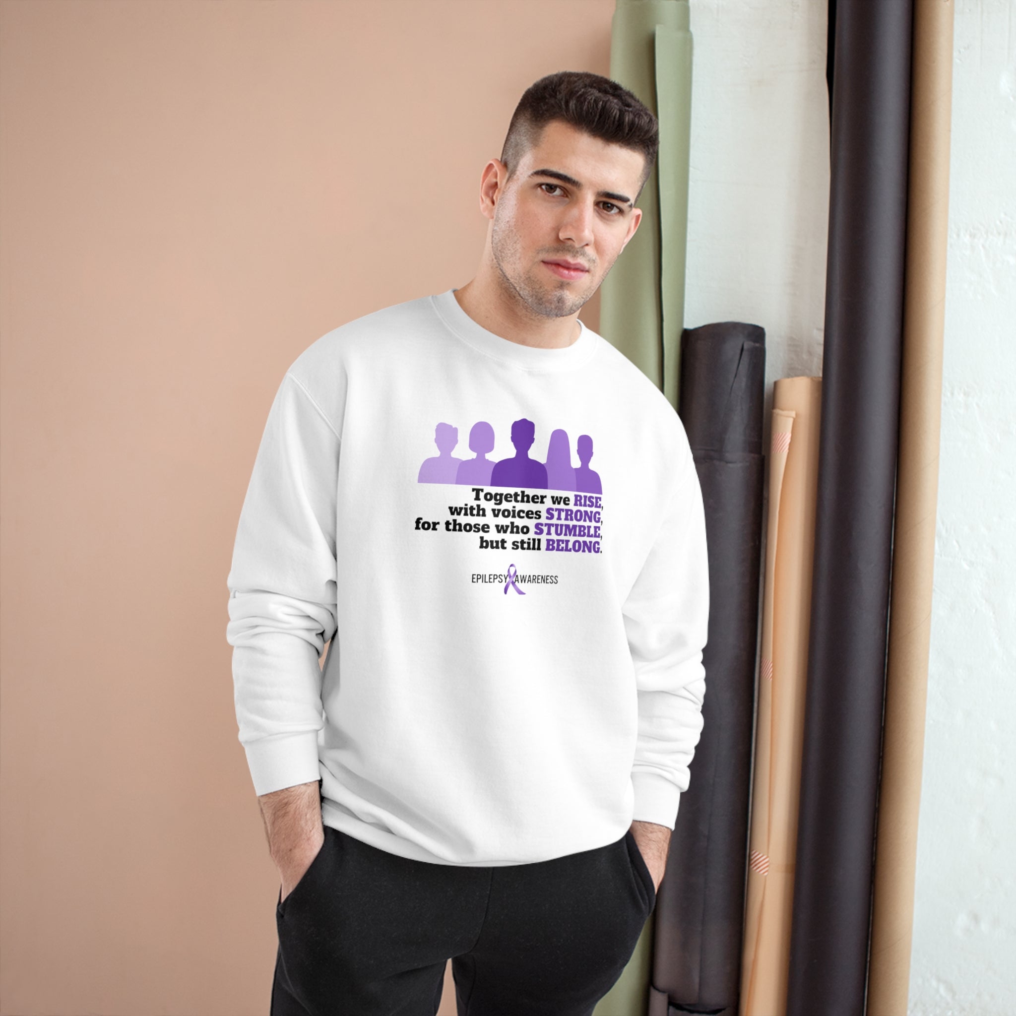 Together We Rise Champion Sweatshirt - EpiAl's Shop