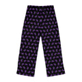 Purple Ribbon and Lightning Epilepsy Awareness Pajama Pants