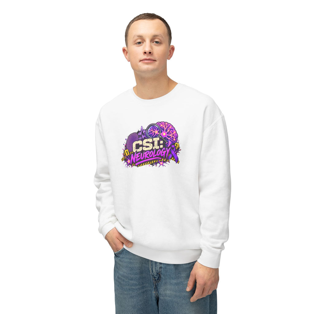 CSI: Neurology Epilepsy Awareness Lightweight Crewneck Sweatshirt