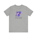 Photo depicting the ​A Warrior is Born Unisex Jersey Short Sleeve Tee from EpiAl's Shop.