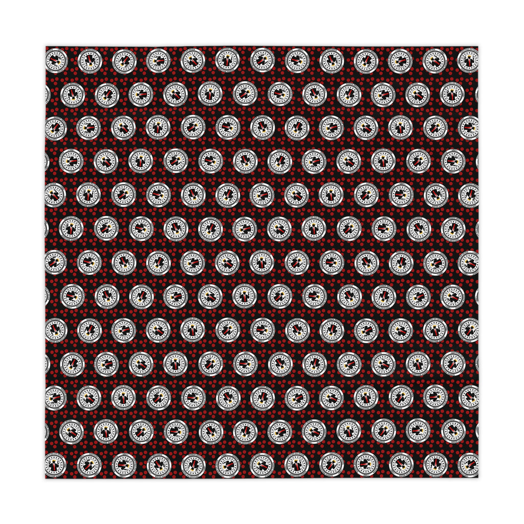 Certified Six Seven Tablecloth – Political Parody Medallion Table Cover