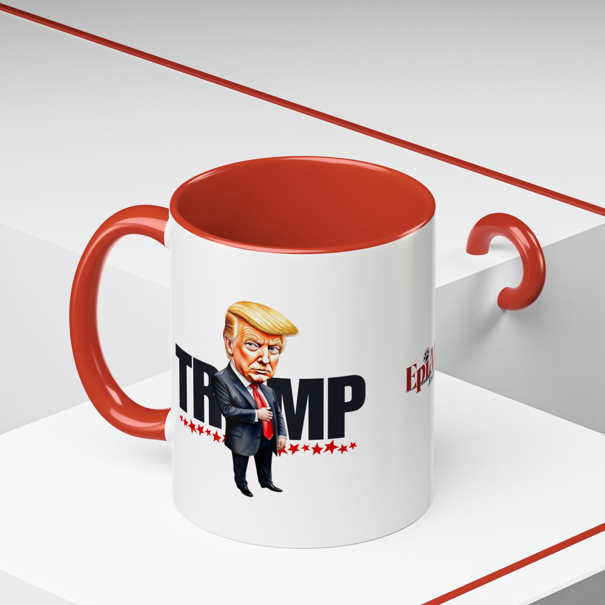 Trump Accent Coffee Mug - 11oz & 15oz, Bold Statement Mugs for Political Enthusiasts
