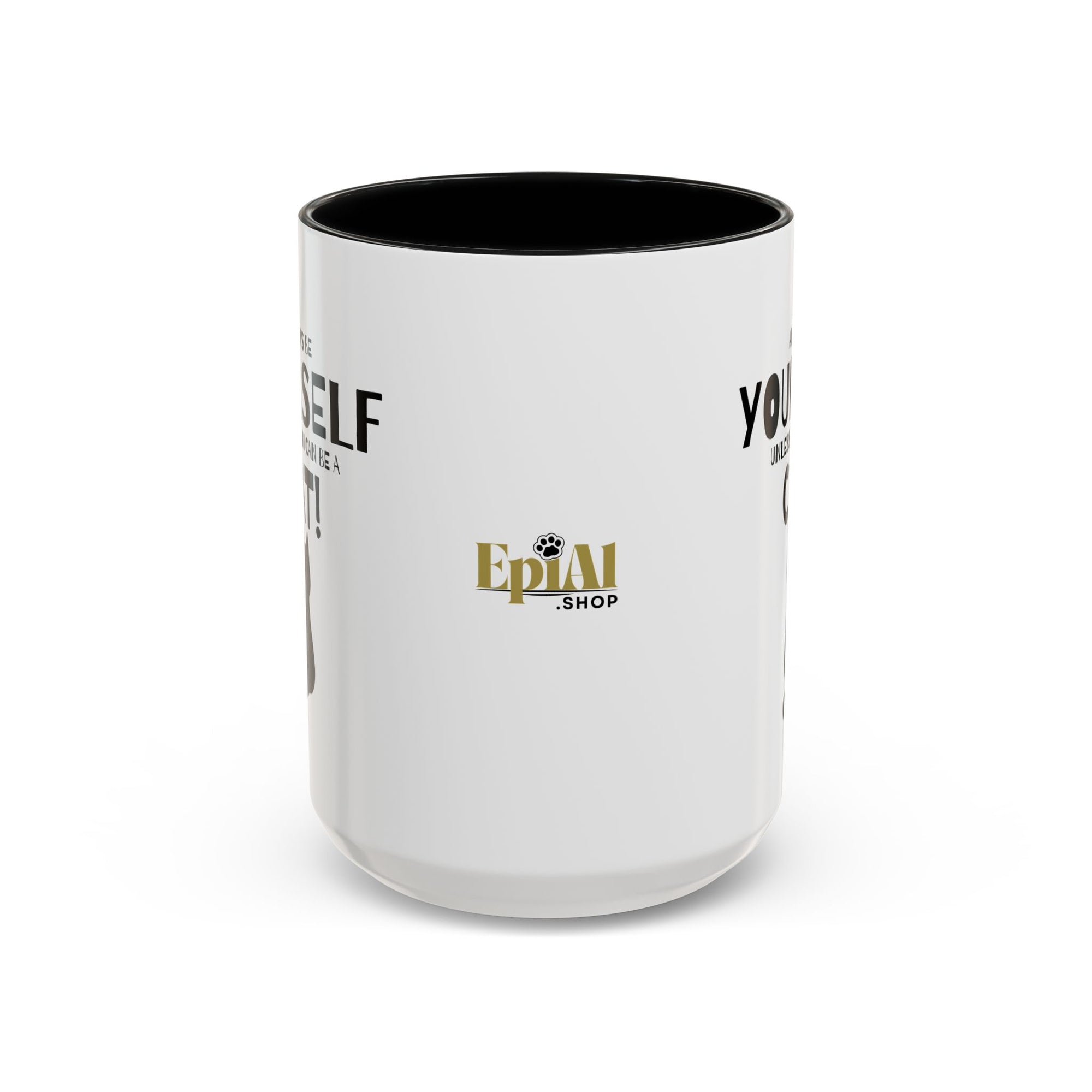 Whimsical Cat Lover Coffee Mug - Always Be Yourself