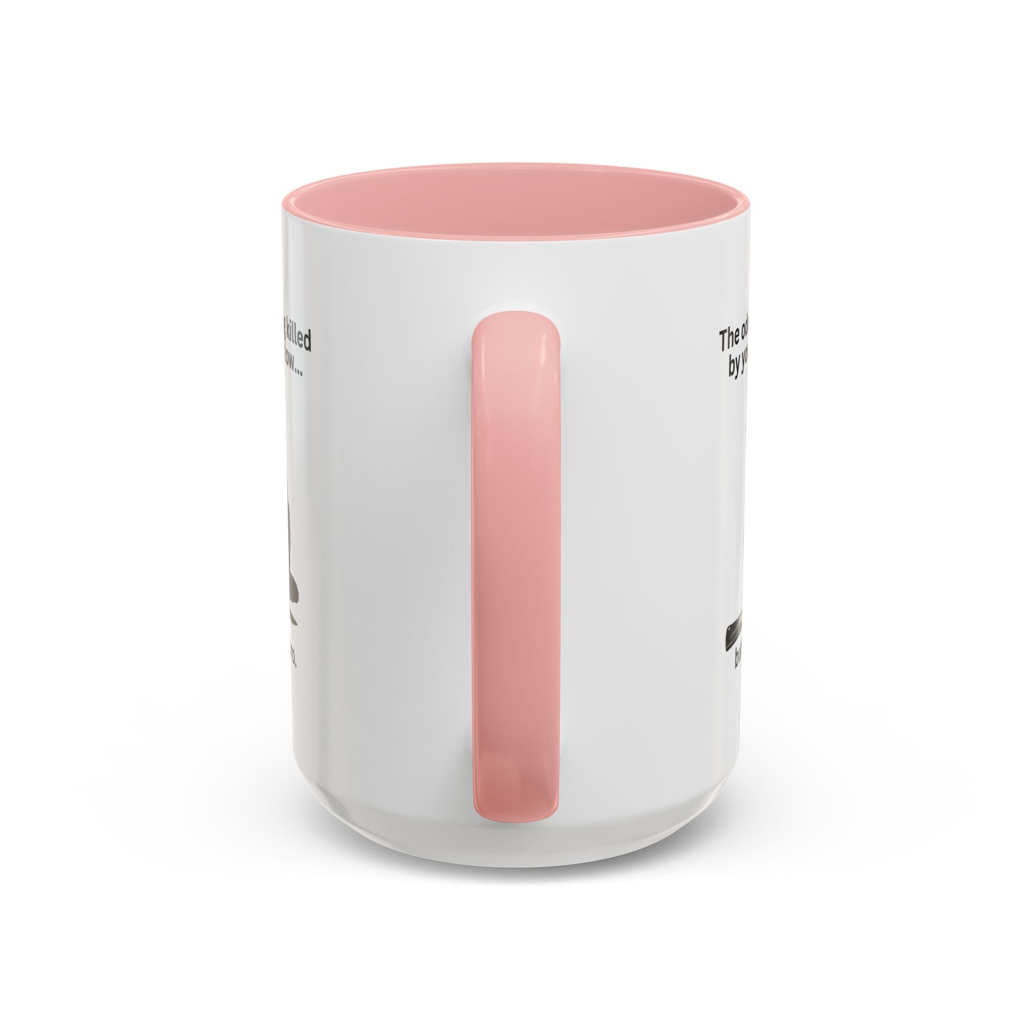 Photo depicting the ​Killer Cat Odds Accent Coffee Mug (11, 15oz) from EpiAl's Shop.