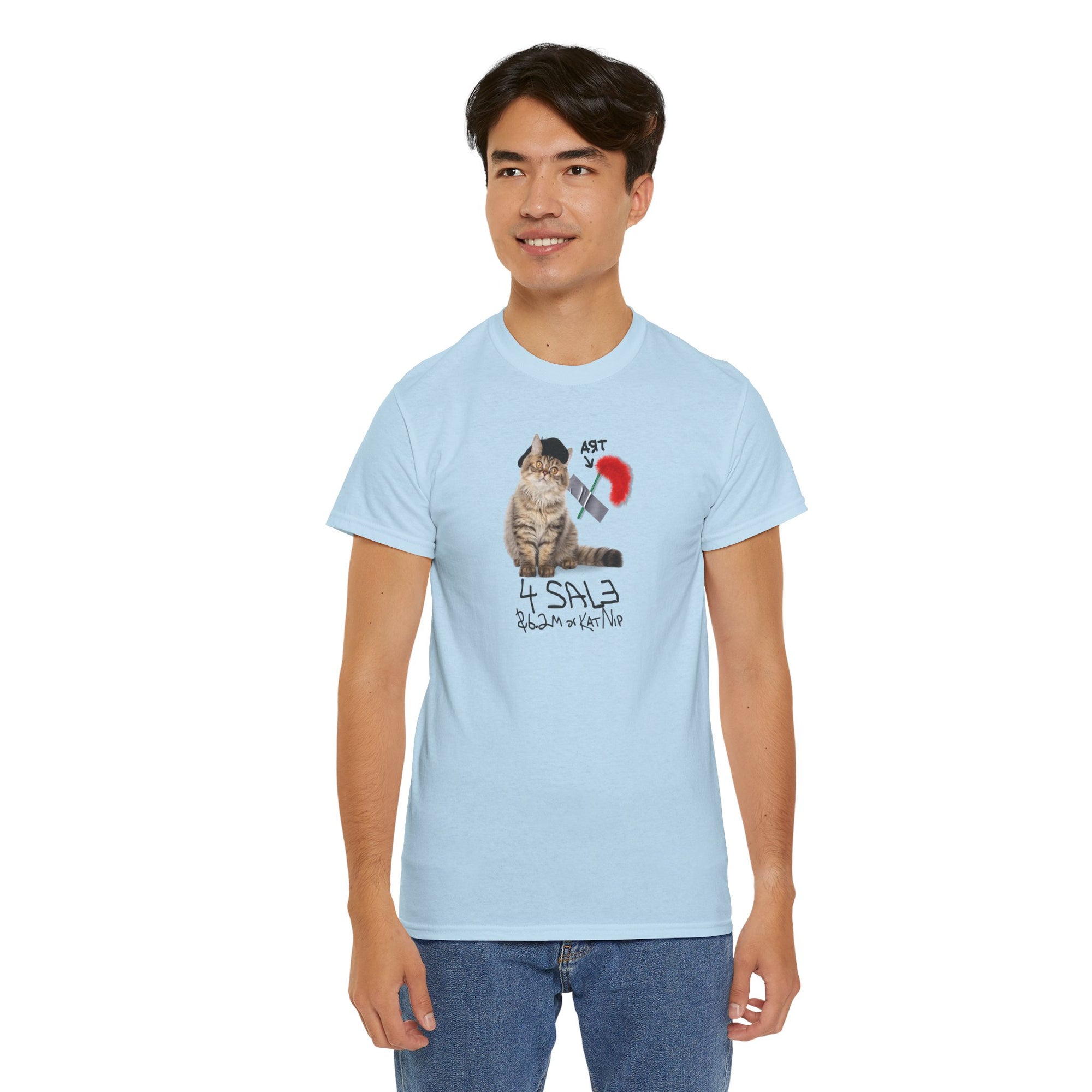 Duct Tape Art Unisex Heavy Cotton Tee