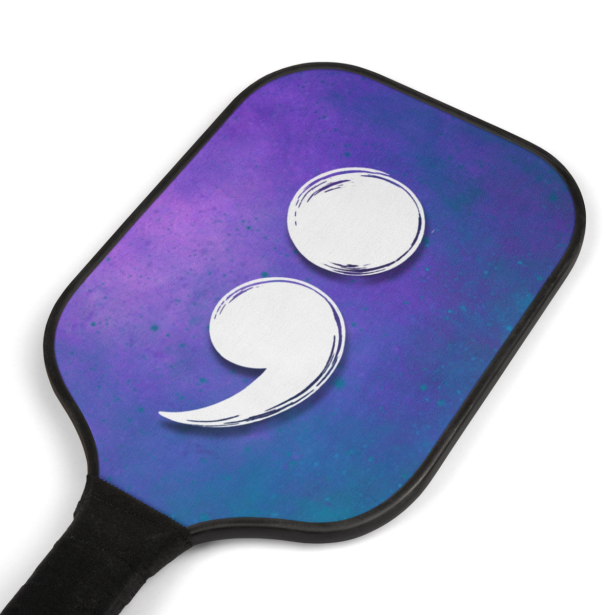 Semicolon Suicide Awareness Pickleball Paddle Set