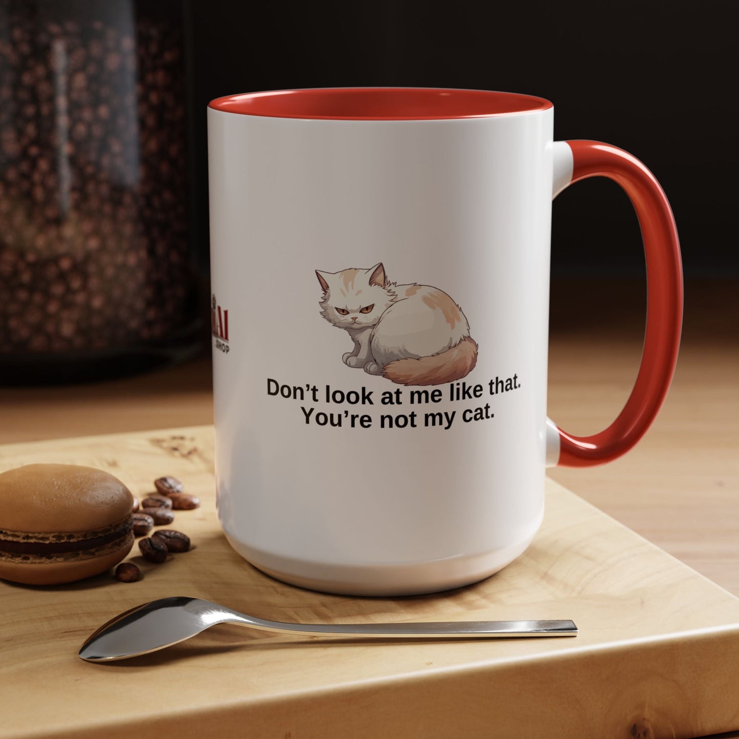 Humorous Cat Lover's Coffee Mug - 11/15oz Accent Mug Printify