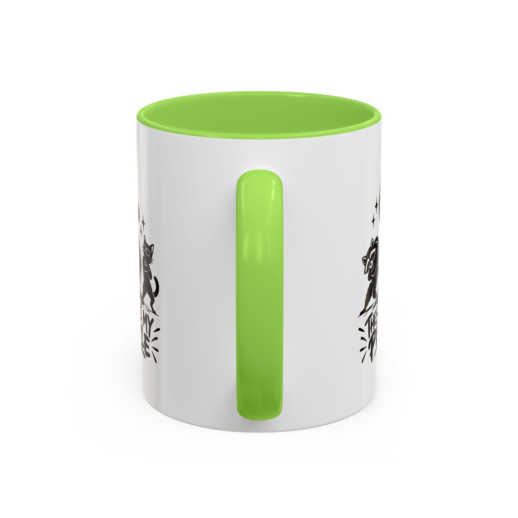 These Are My People Bigfoot, Raccoon & Cat Accent Coffee Mug | 11oz & 15oz