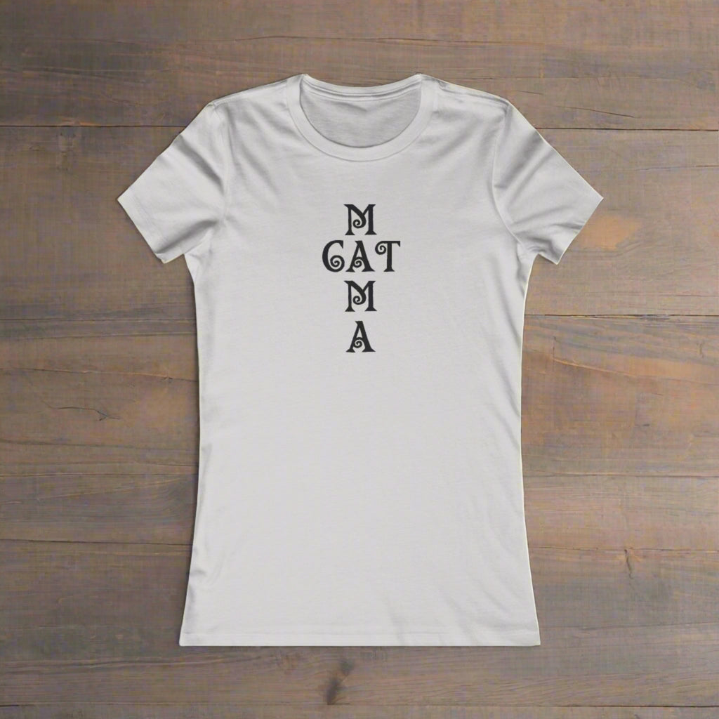 Cat Mama Women's Favorite Tee - T - Shirt - Epileptic Al’s Shop