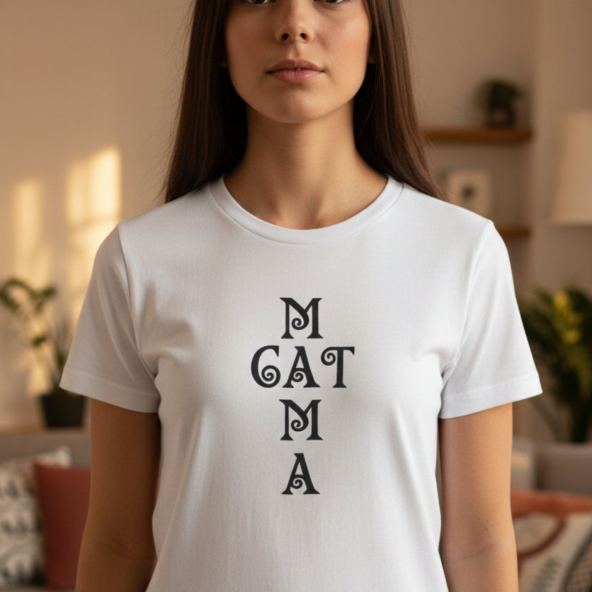 Cat Mama Women's Favorite Tee - T - Shirt - Epileptic Al’s Shop