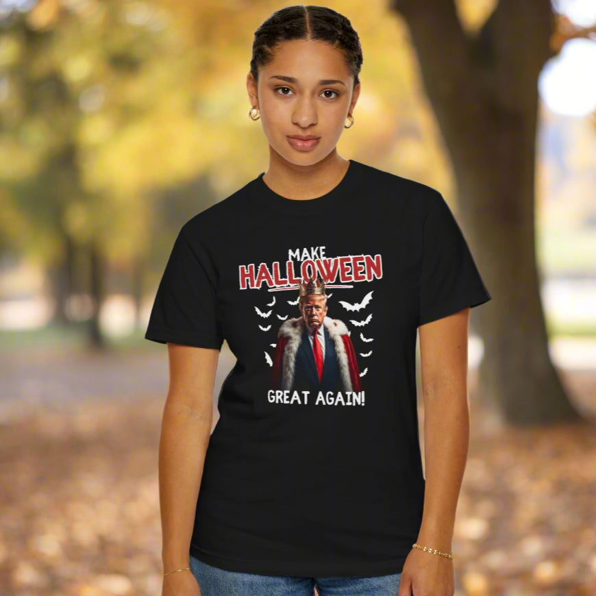 King Trump Halloween Humor T-Shirt