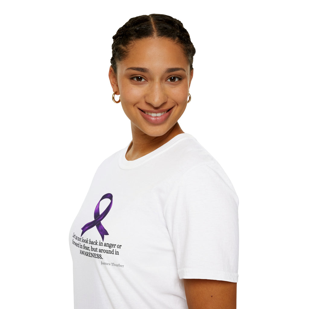 Awareness Ribbon Unisex Inspirational Quotes Tee