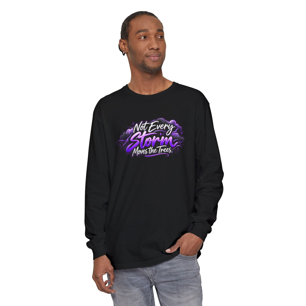 Not Every Storm Moves the Trees Epilepsy Awareness Long Sleeve Shirt