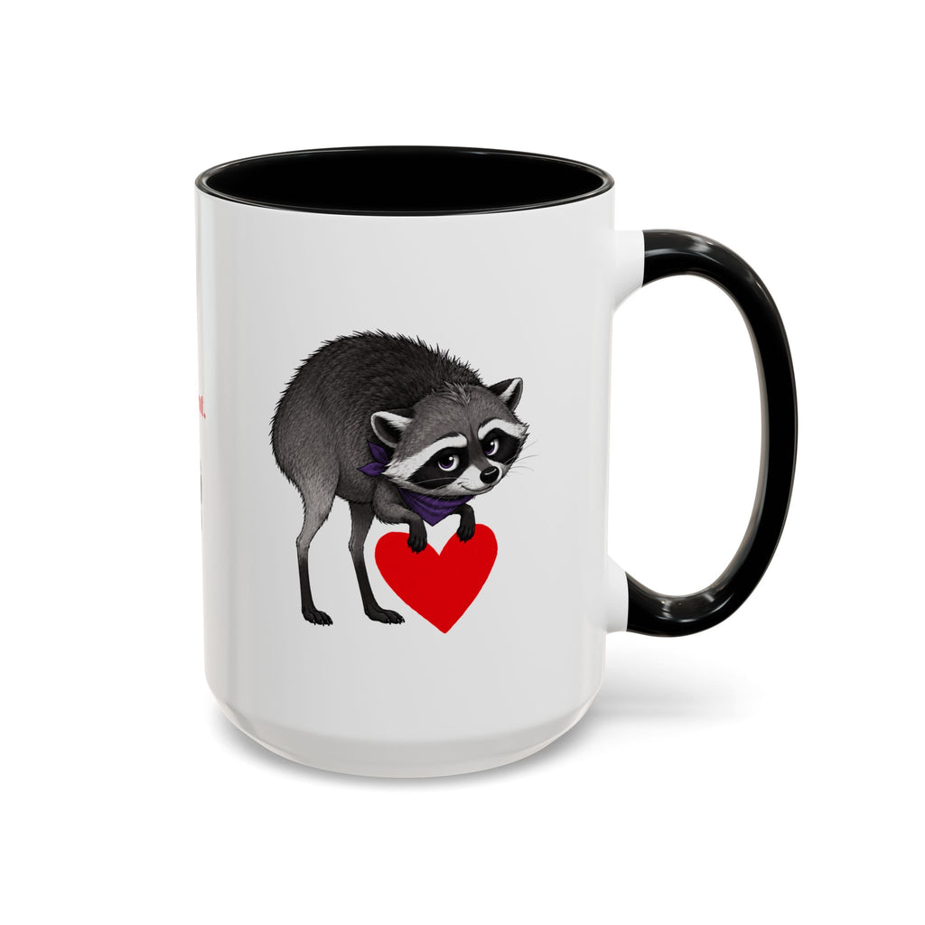 Jimothy “Be Different” Raccoon Mug