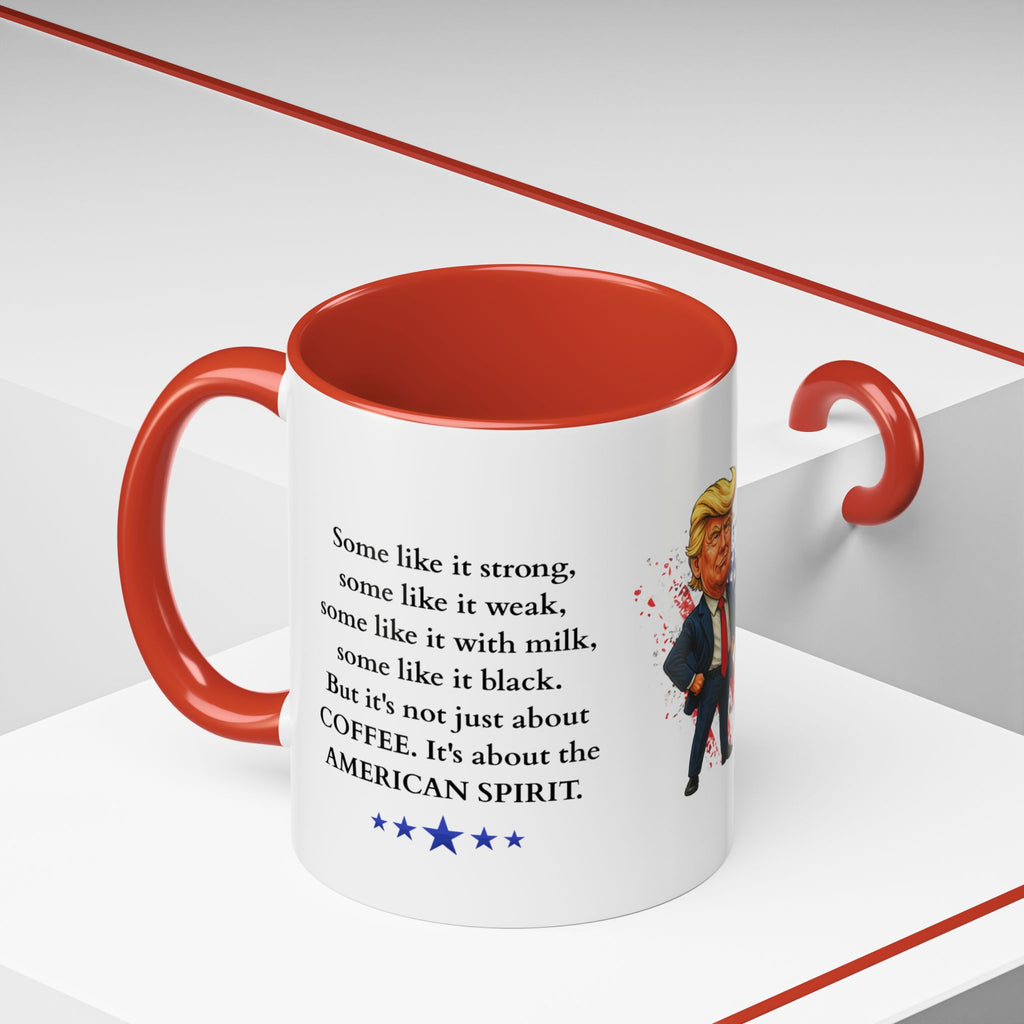 Political Parody Motivational Coffee Mug: Mocha Inspiration