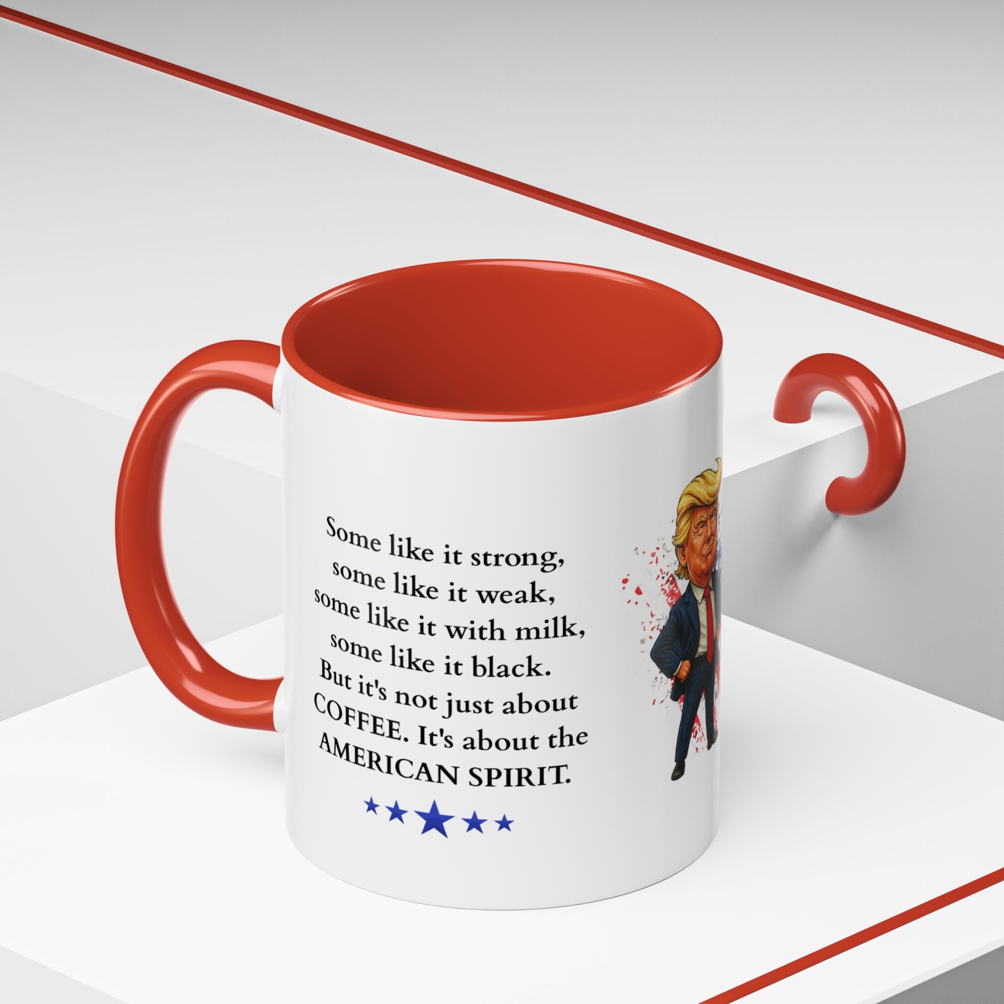 Political Parody Motivational Coffee Mug: Mocha Inspiration