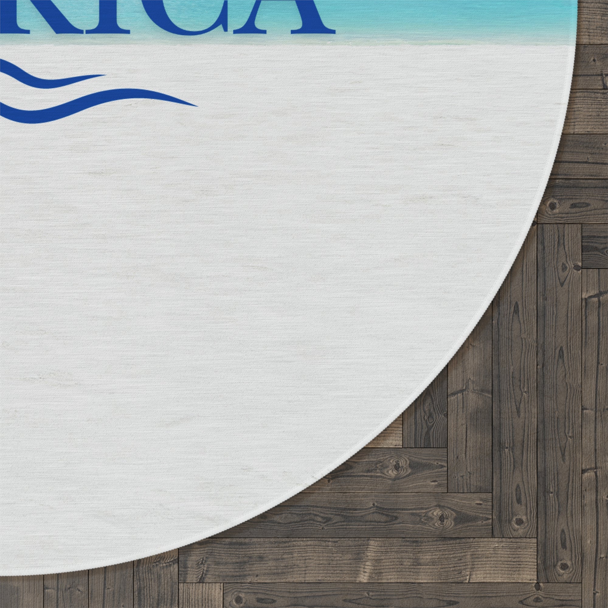 American Gulf Round Rug