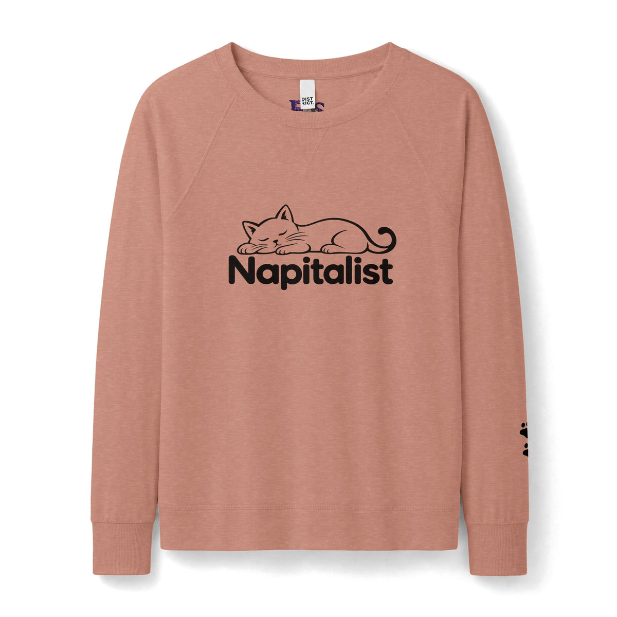 Napitalist Cat Sweatshirt | Funny Cat Lover Crewneck