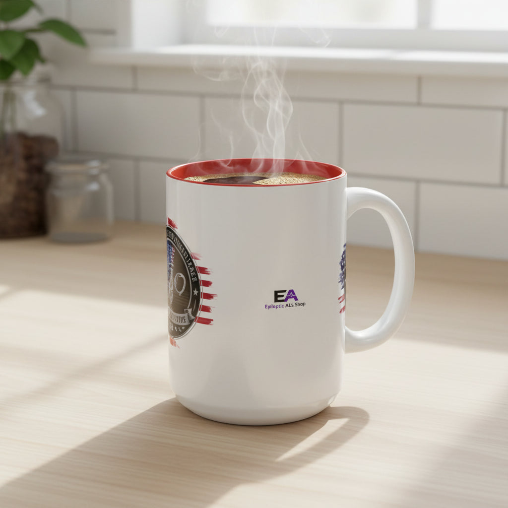 Office of Morning Compliance Coffee Mug – “Step One: Coffee” Official Seal Cup