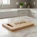 Engraved "Speak Your Peace" Wooden Cutting Board