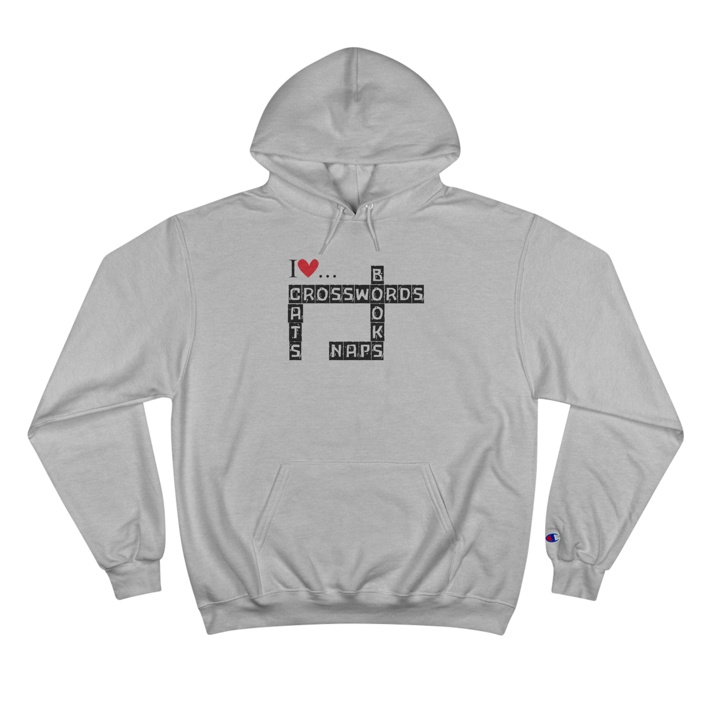 Crosswords and Cats Champion Hoodie