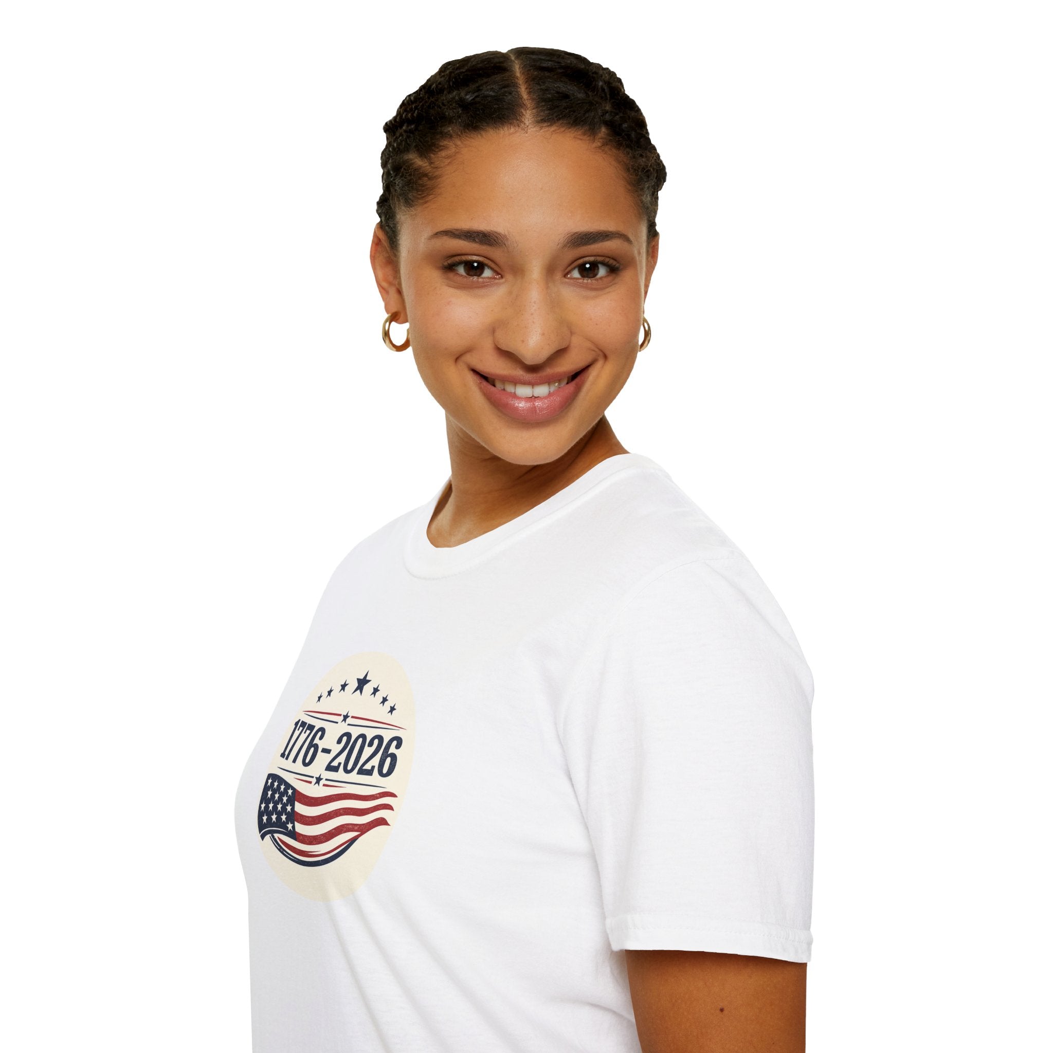 1776–2026 Patriotic T-Shirt | Vintage Americana USA Anniversary Tee