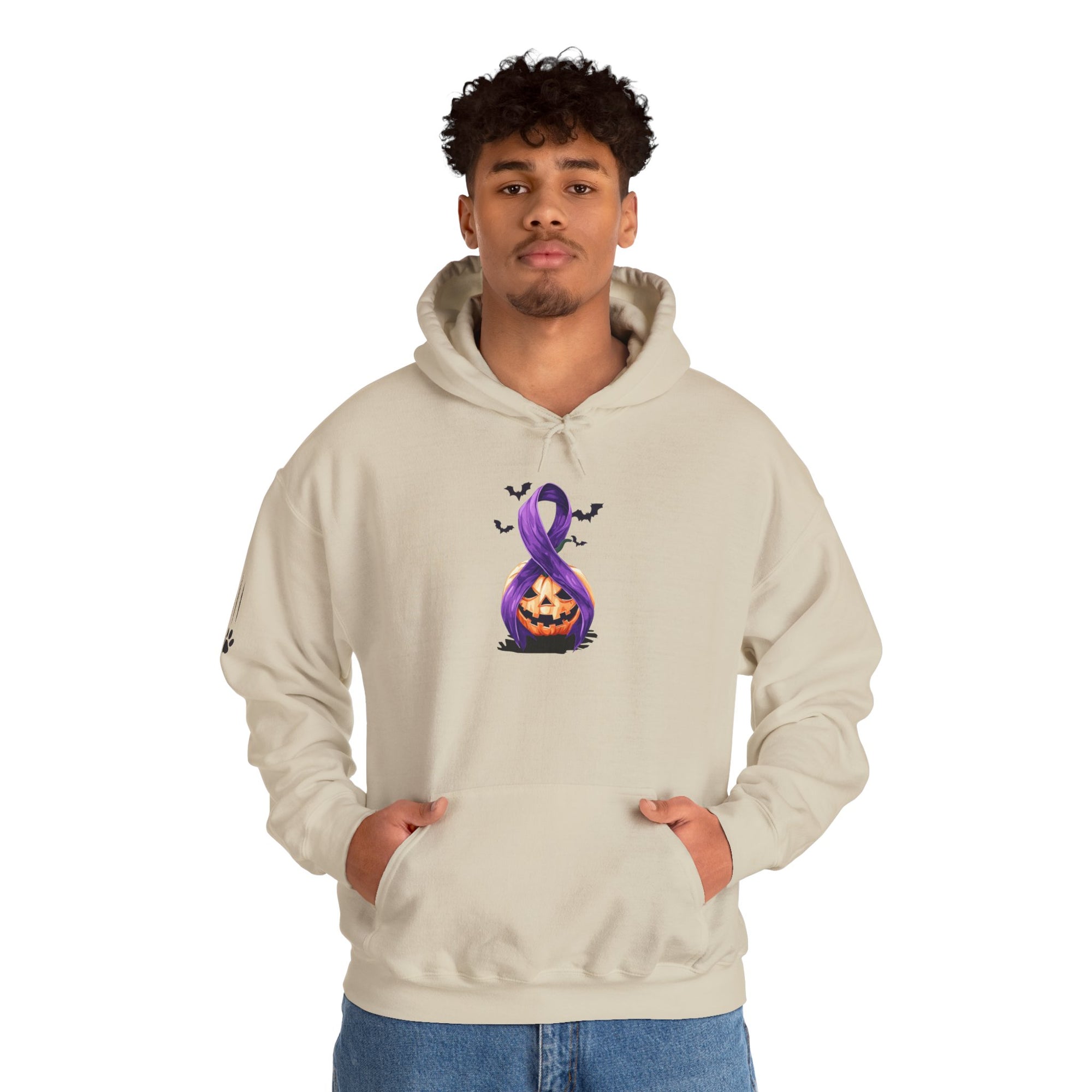 Pumpkins & Purple Ribbons Hoodie
