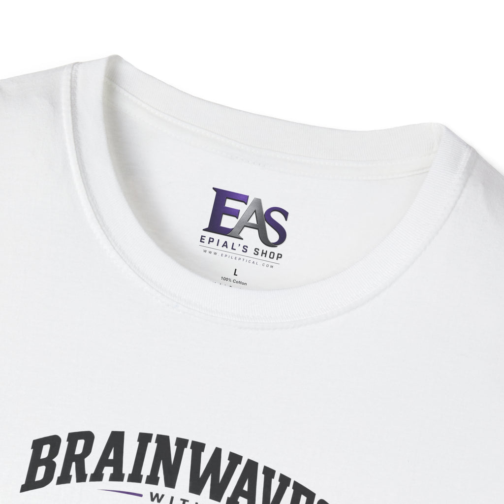Brainwaves With Main Character Energy Epilepsy Awareness T-Shirt