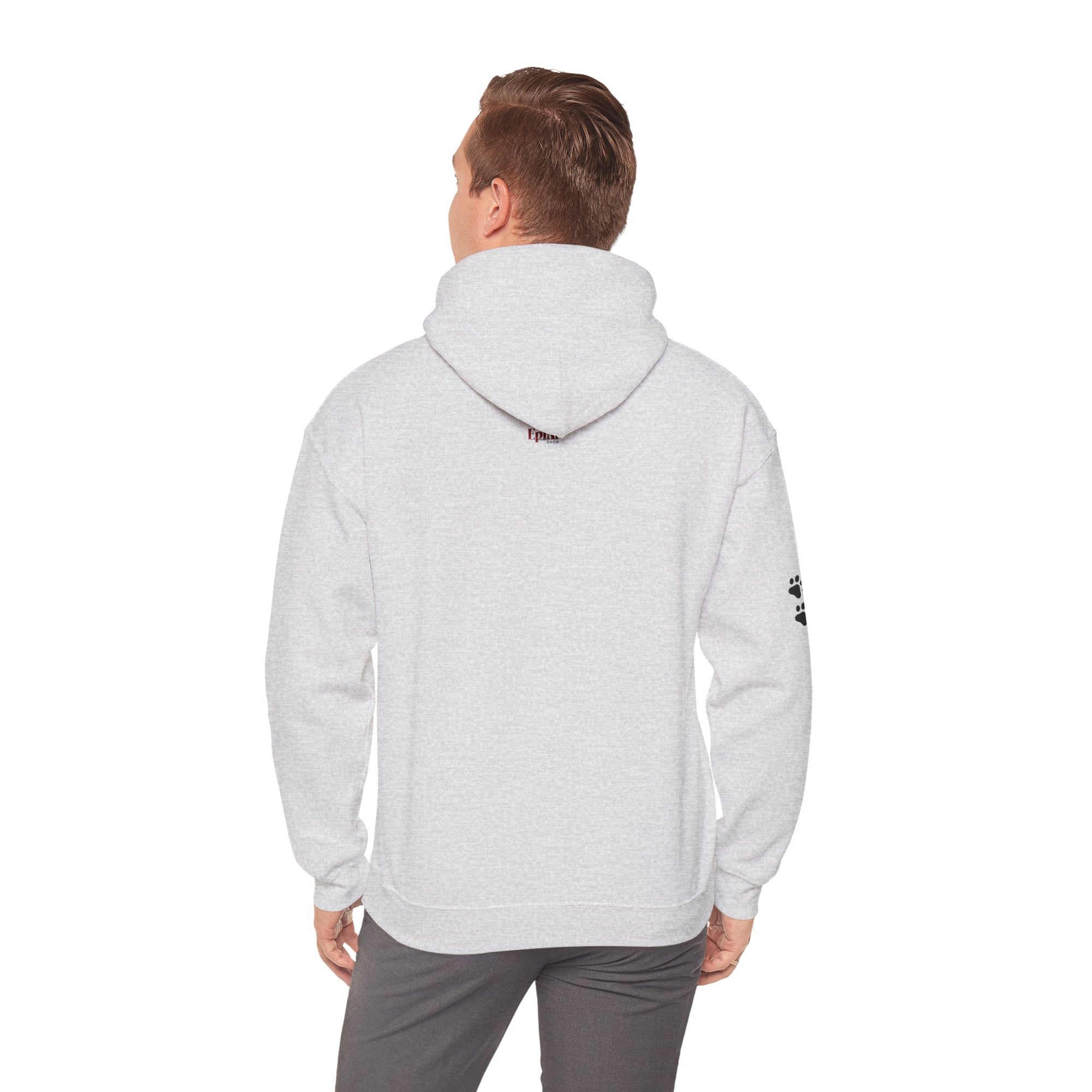 Cozy Stick Cat Lover Hoodie