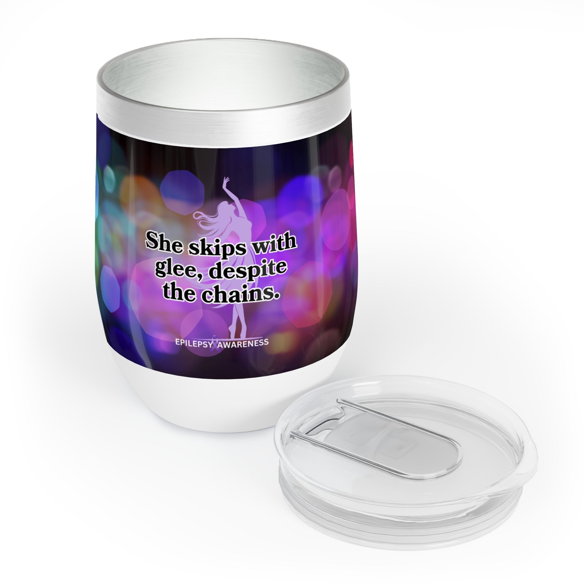 Skips with Glee Chill Wine Tumbler - EpiAl's Shop