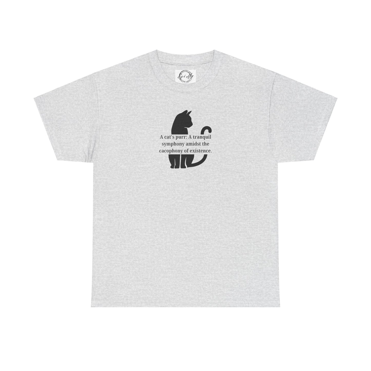 Purr Prose: Cacophony of Life Unisex Heavy Cotton Tee