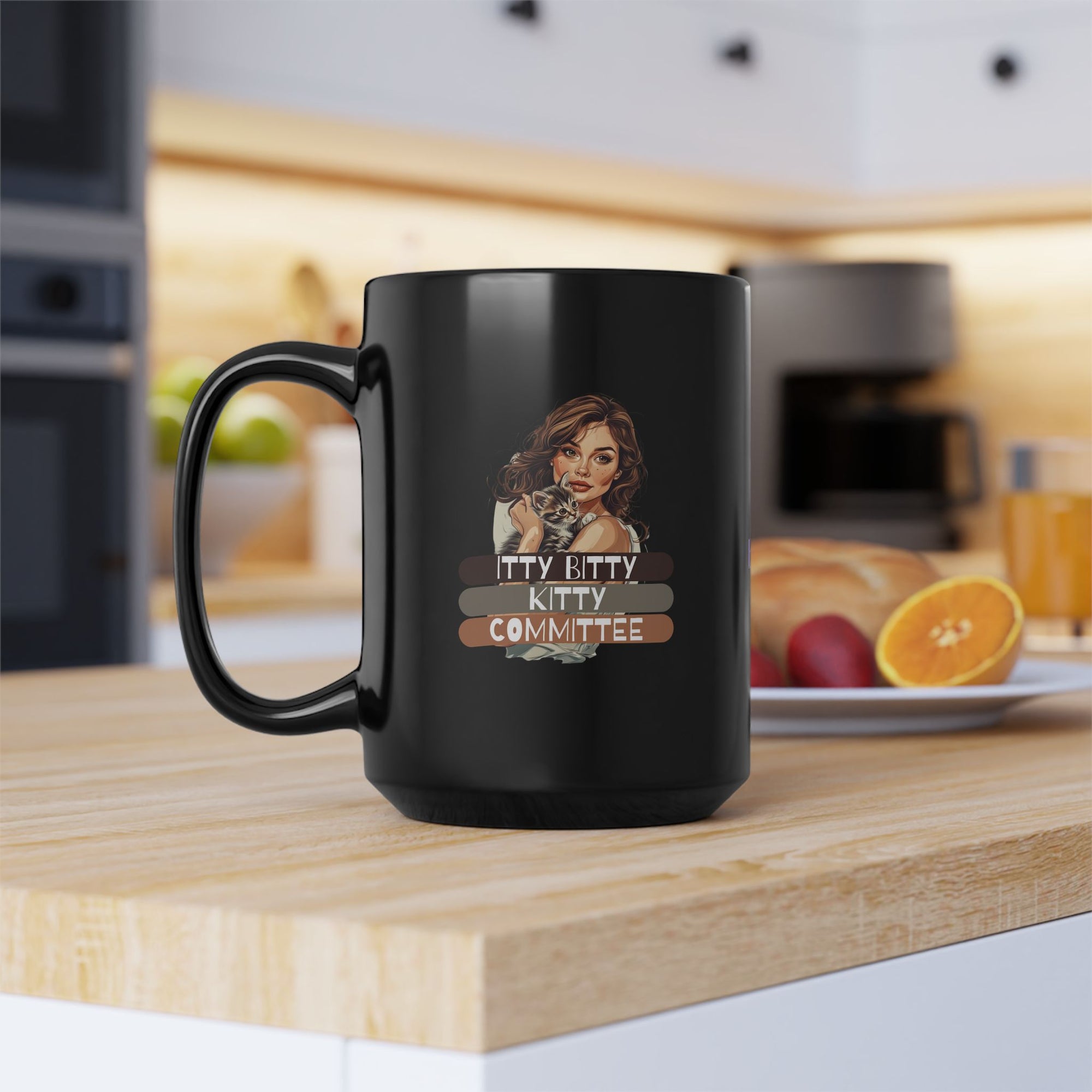 Itty Bitty Kitty Committee Mug | Funny Cat Mug