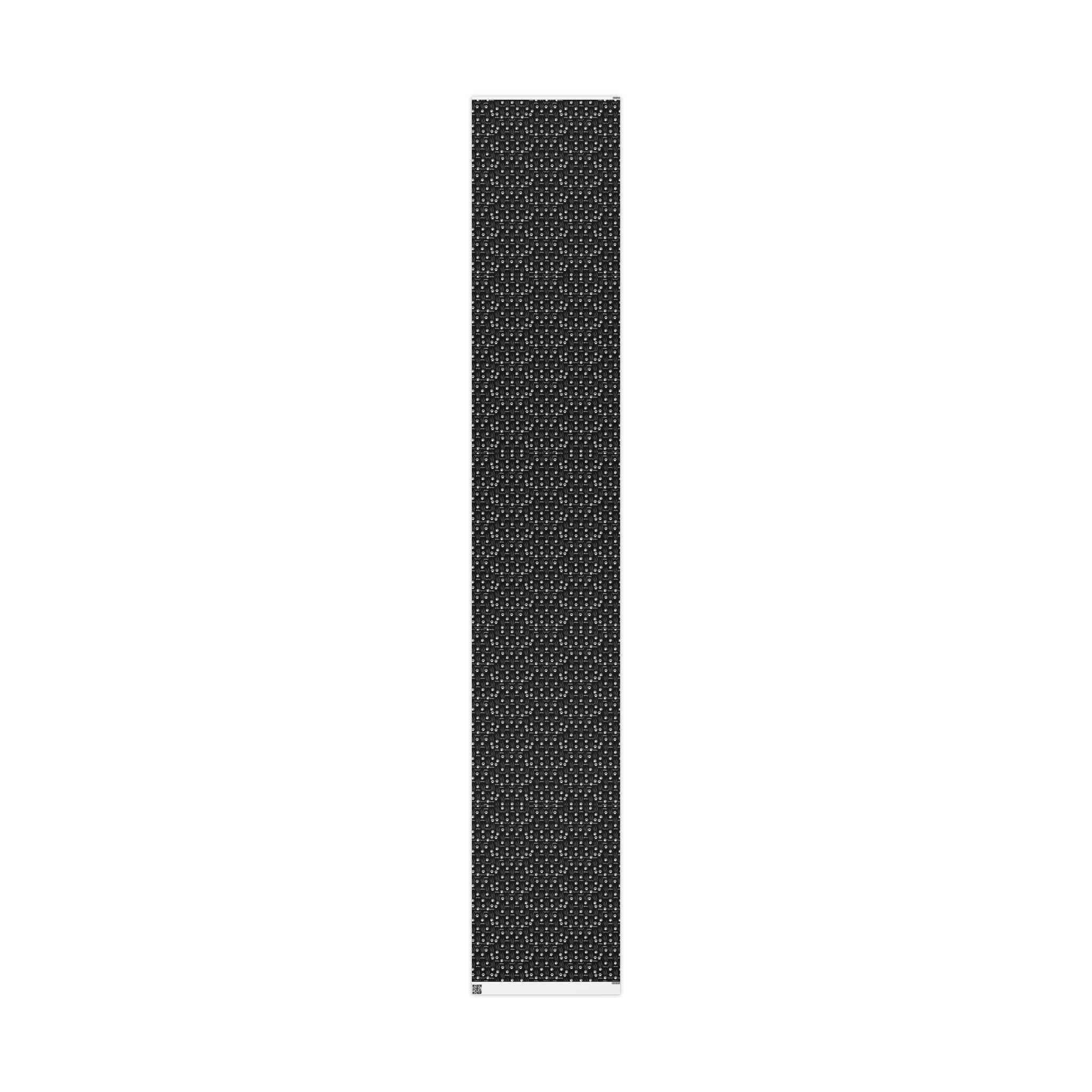Cat Paw Scratch Gift Wrap – Black & White