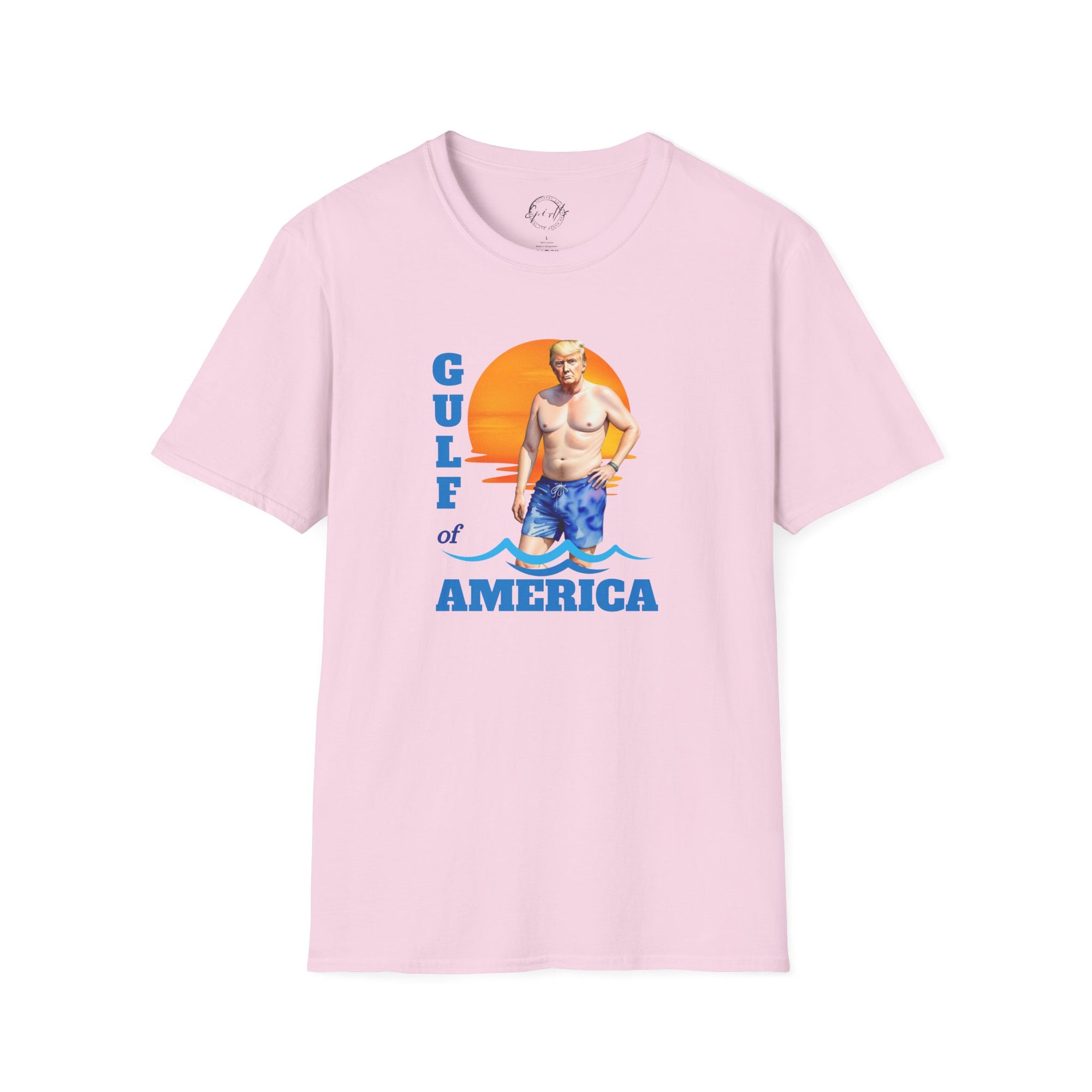 Trump's American Gulf Vintage T-Shirt - Unisex Softstyle Beachwear