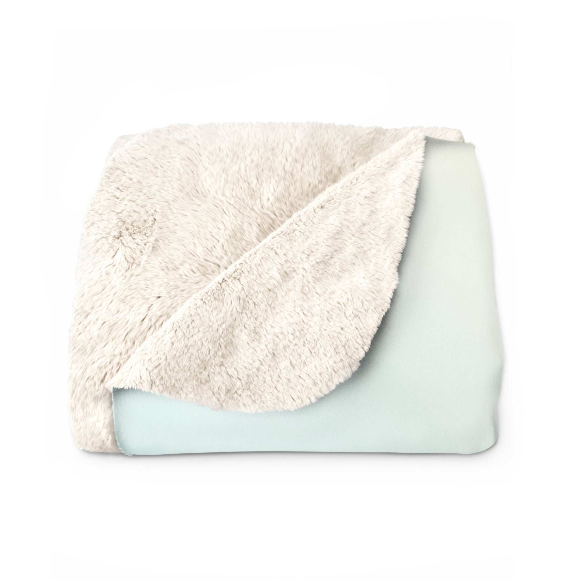 Cozy Paw Print Sherpa Fleece Blanket Printify