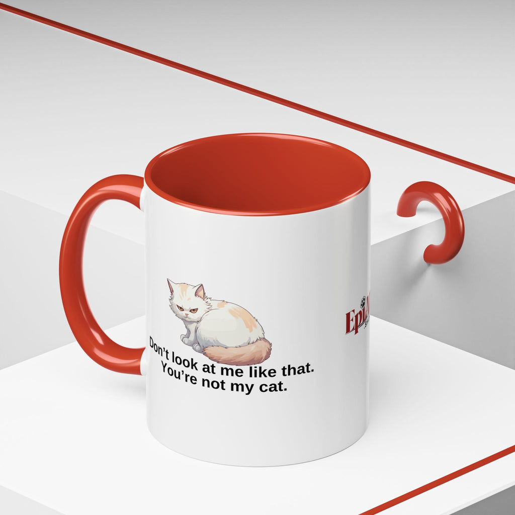 Humorous Cat Lover's Coffee Mug - 11/15oz Accent Mug Printify
