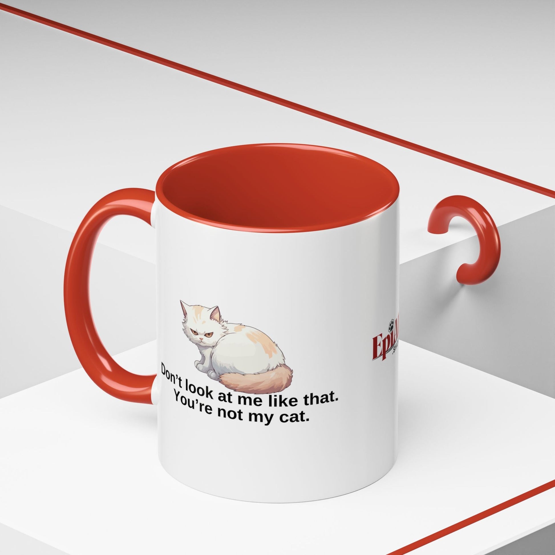 Humorous Cat Lover's Coffee Mug - 11/15oz Accent Mug Printify