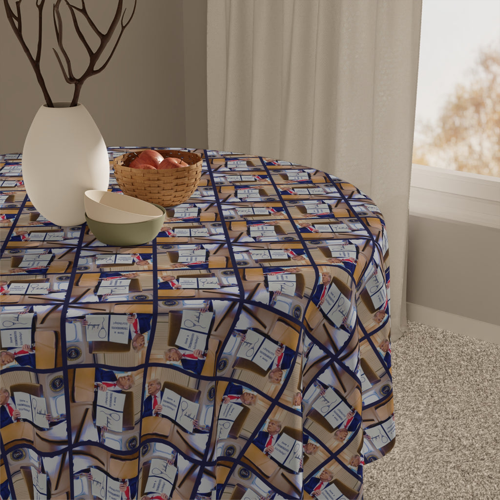Trump Happy Birthday Tablecloth for Parties - EpiAl's Shop