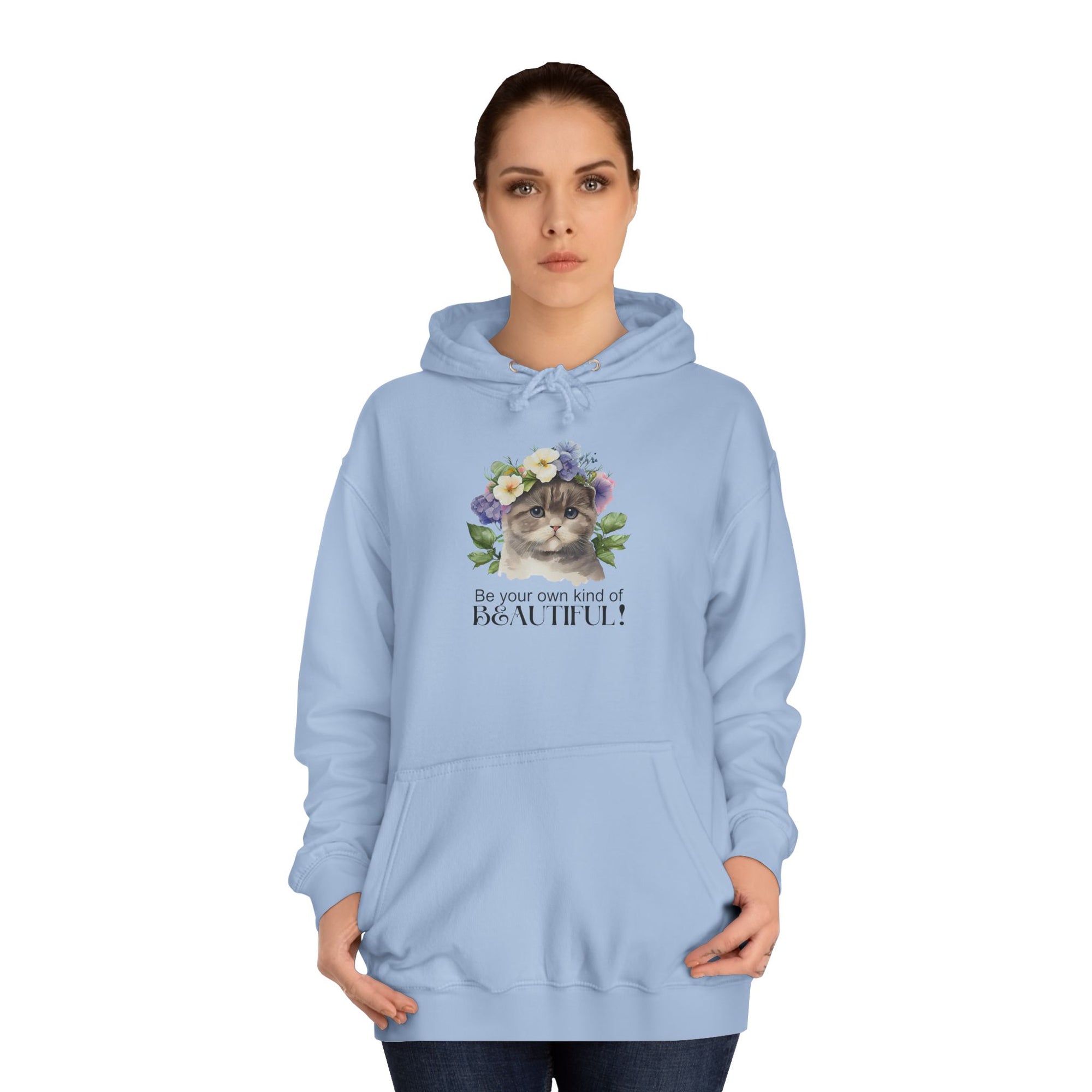 Beautiful Unisex College Hoodie - Hoodie - Epileptic Al’s Shop