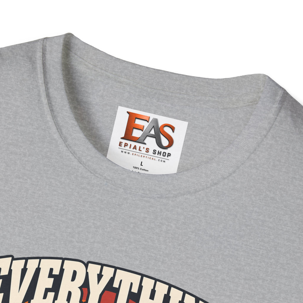 Everything Is Fine Please Stockpile Accordingly T-Shirt | Funny Emergency Preparedness Tee